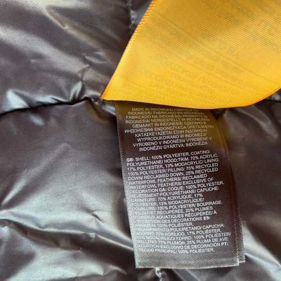 THE NORTH FACE 💅❄️ Arctic Women's Black 600 Down Parka Coat Plus Size 2X 3X - Picture 15 of 16